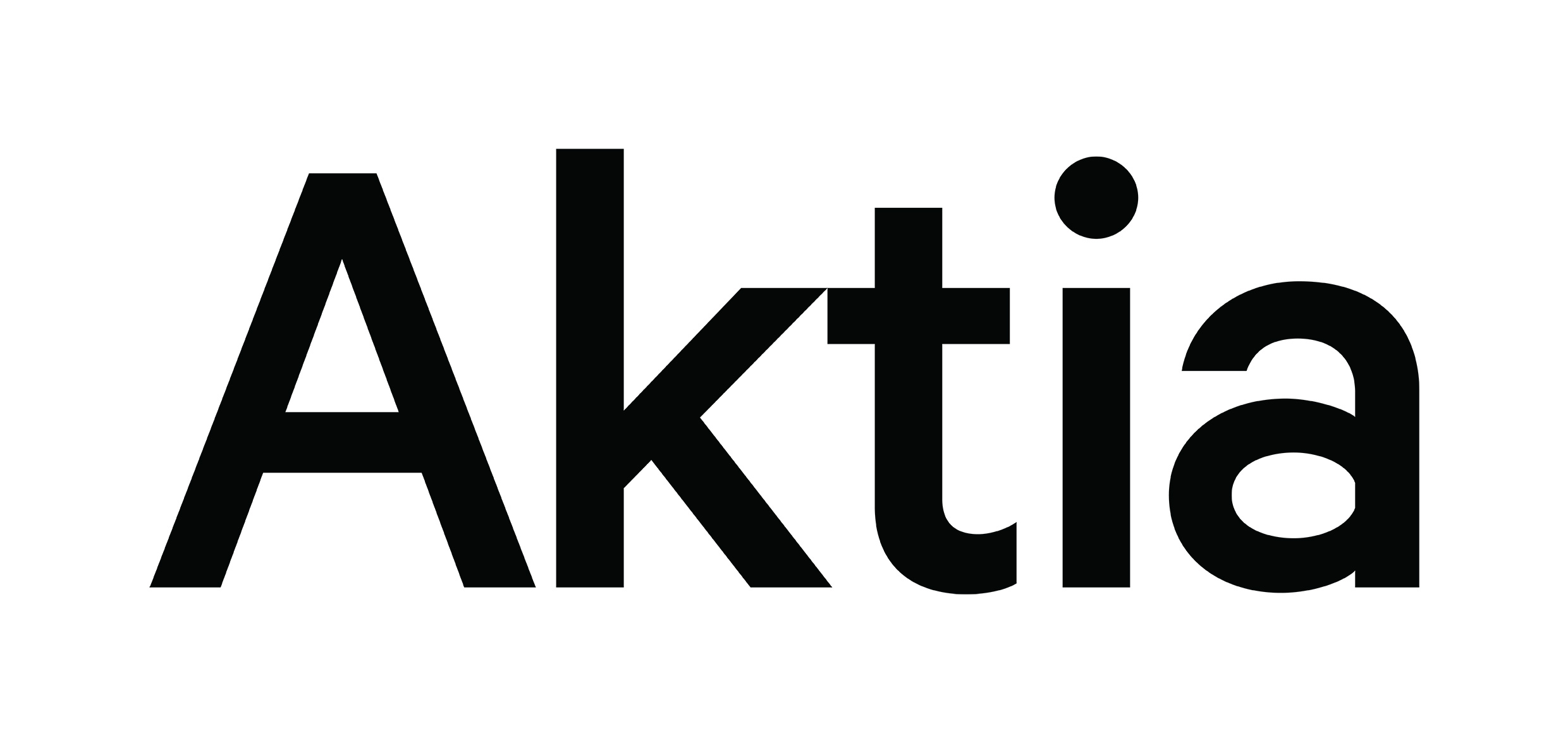 Aktia logo black